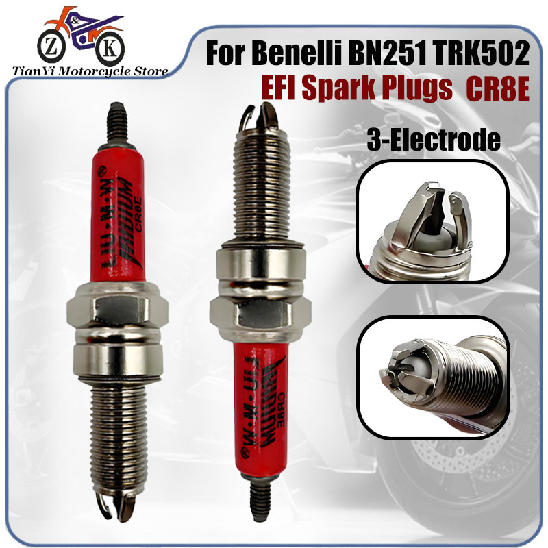 CR8E 3-электродная EFI мотоцик – обзор и цена Motorcycle Spark Plug